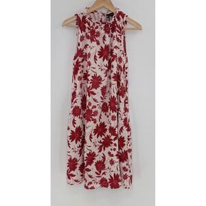 NWT Velvet Heart‎ Los Angeles Gauze Floral Print Sleeveless Dress Sz Sm Boho